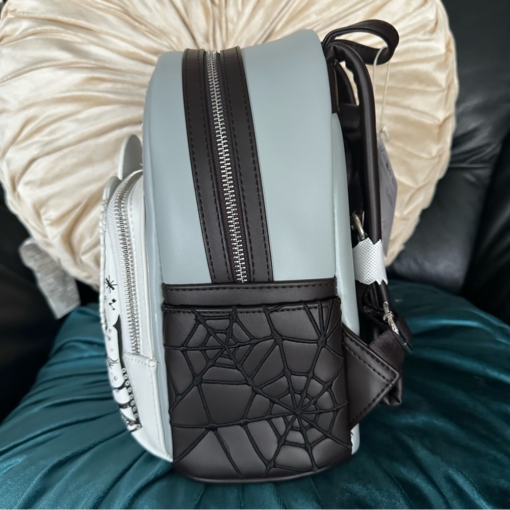 Disney Nightmare Before Christmas Jack and Sally Heart Mini Backpack: NWT - Picture 4 of 13
